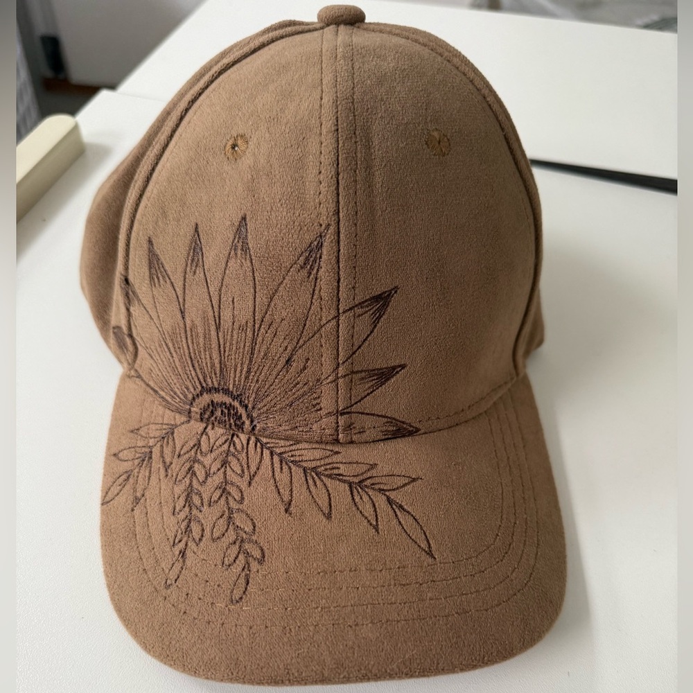 Customer flower baseball hat
